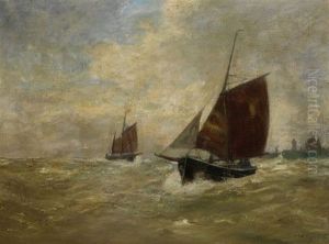 Fischerboote by Alexander Essfeld