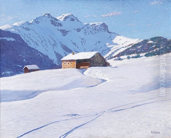 Winterlandscape (arlberg?) - view 1