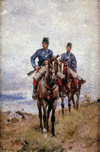 Soldados A Caballo - view 1