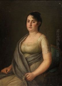 M Del Rosario Rodriguez Del Morzo by Agustin Esteve Y Marques