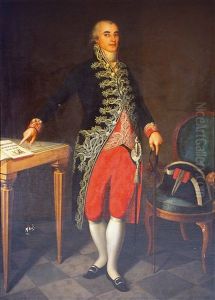 Retrato De Joaquin Cifuentes Y Lopez De Azcutia by Agustin Esteve Y Marques