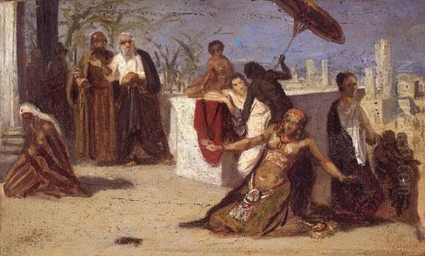 Egyptian Scene - view 1
