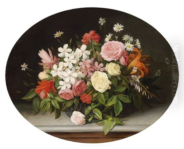 Ein Korb Voller Blumen - view 1
