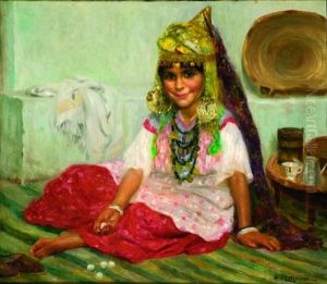 Jeune Orientale Aux Bijoux by Henry d' Estienne