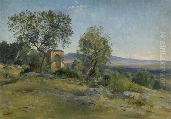Campagnalandschaft Bei Tivoli - view 1