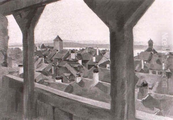 Uber Den Dachern Von Murten - view 1