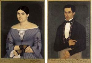 Retrato De Dona Paulina Rios De Cisneros by Jose Maria Estrada