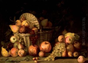 Bodegon De Frutas by Antonio Jose Estruch Martinez