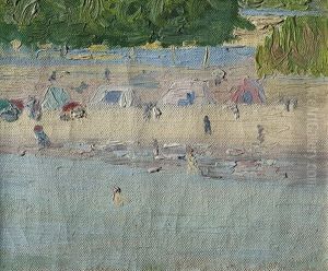 Impresion De Playa, Mallorca by Andres Etchebarne Bidart