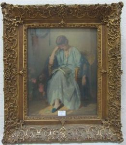 Elegante A Sa Lecture by Hubert-Denis Etcheverry
