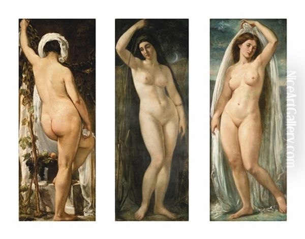 Venus, La Nuit, Baigneuse (3 Works) - view 1