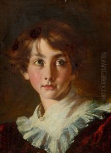 Portrait Of A Boy, George Shepherd At 8 Years Of Age