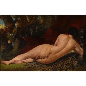 Recumbent Nude In A Landscape