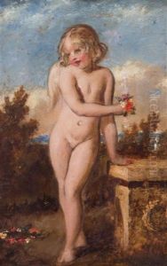 Study Of Cupid by William Etty