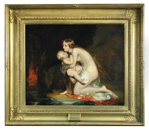 The Infant Moses With His Mother - view 1