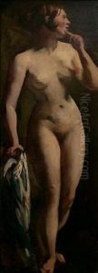Female Nude Study by William Etty