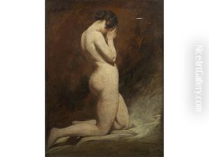 Nude Kneeling Nude Kneeling