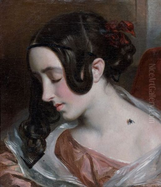 Femme A La Mouche - view 1
