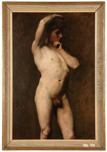 Odalisque (nude Male) by William Etty