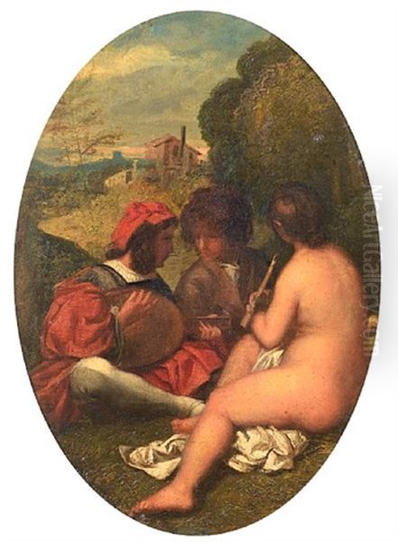 A Fete Champetre (after Titian) - view 1
