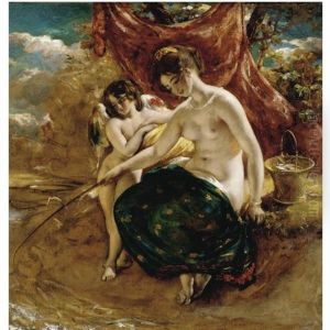 Nymph Angling by William Etty
