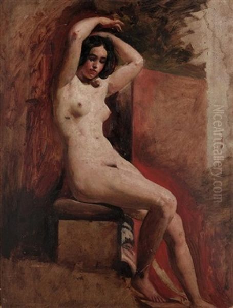 Seated Nude (+ Standing Nude; Pair) - view 1
