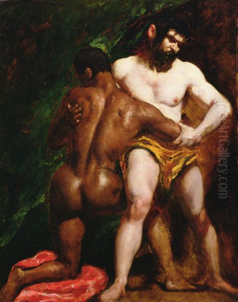 The Wrestlers - view 1