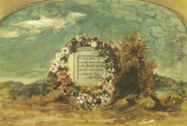 A Note Of Thanks From The Artist To H. Burton, Esq. - view 1