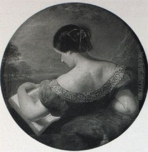 The Reading Girl by William Etty
