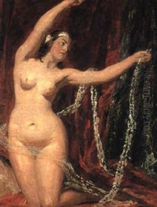A Harem Beauty by William Etty