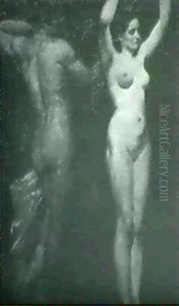 Two Standing Nudes - view 1