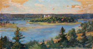 Sommarlandskap Fran Tyreso by Prince Eugen Of Sweden