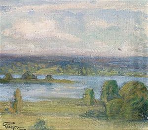 Studie Till Tyresopanorama by Prince Eugen Of Sweden