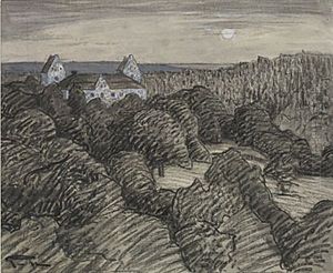 Motiv Fran Tyreso Slott by Prince Eugen Of Sweden