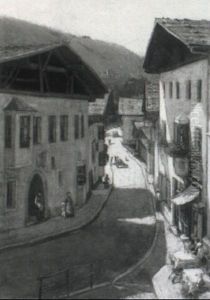 Strase In Gossenass Am Brenner by Eduard Euler