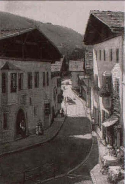 Strasse In Gossensass - view 1