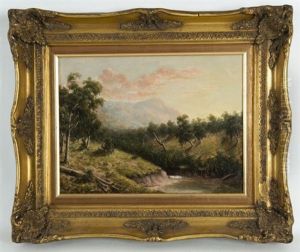 View Of North Eastern Victoria by Alfred William Eustace