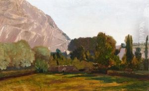 Paysage D'orient by Charles-Francois Eustache