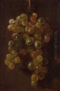 Still Life With Grapes by De Scott Evans
