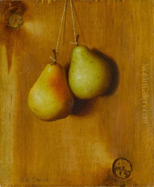 Hanging Apples And Pears: A Pair Of Works Each - view 1