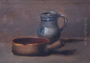 Still Life With Stoneware Jug
