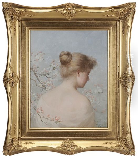 Beauty Among The Cherry Blossoms, 1893 - view 1