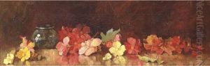 Still Life With Flowers by Marjorie Evans
