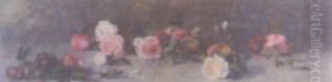 Still Life Of Roses And A Vase Still Life Of Roses And A Vase
