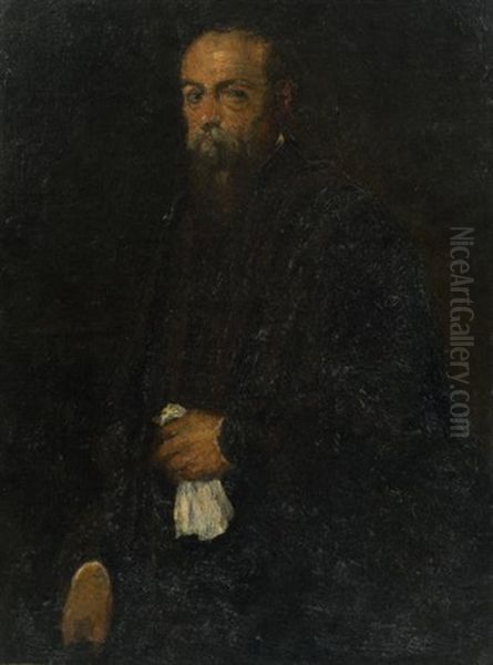 Portrait D'homme, D'apres Le Tintoret - view 1