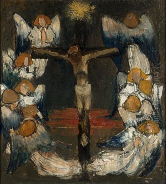 Le Christ Et Les Anges, 1894 - view 1