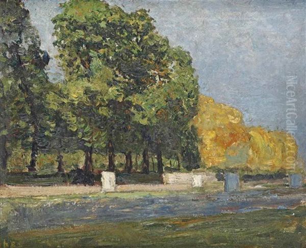 Landscape With Trees And Water - view 1