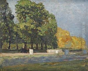 Landscape With Trees And Water by Henri Evenepoel