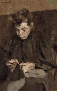 La Couture by Henri Evenepoel