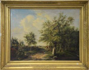 Paysage Romantique by Adrianus van Everdingen